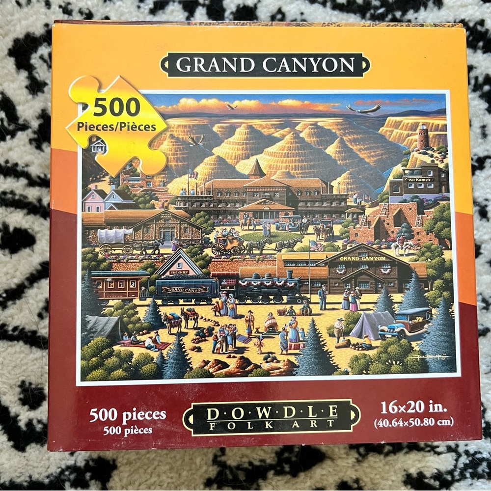 Set of 4 Full Sized Dowdle Puzzles - Picture 2 of 9